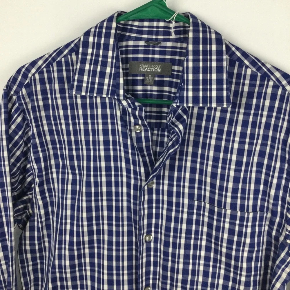 Kenneth Cole Men's Button‎ Down Shirt size M 15-15.5 32/33